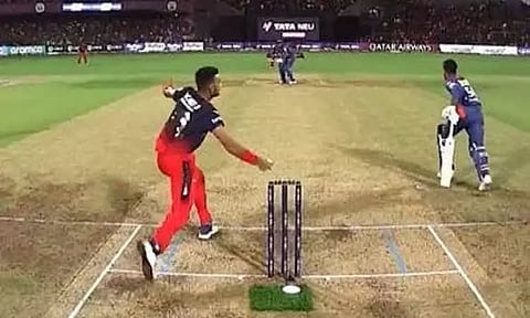 கடைசி பந்தில் ஹர்ஷல் படேலின் மன்கட் ரன் அவுட் முயற்சி - அஸ்வின் மகிழ்ச்சி