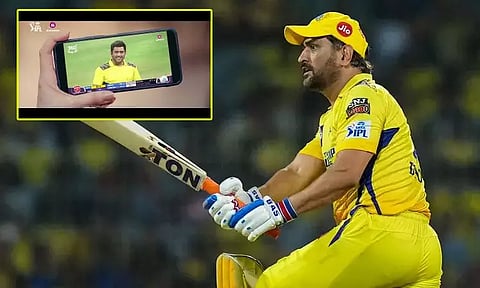 தோனி விளையாடியபோது ஒரே ஓவரில் 2.2 கோடி பார்வைகளைப் பெற்ற ஜியோசினிமா ; ஆனாலும் செயலியில் சில சிக்கல்கள்...!