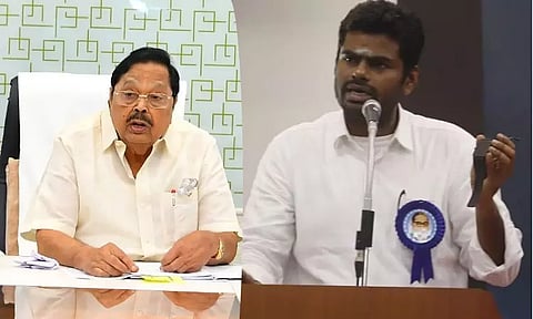 'எல்லாம் அரசியல் ஸ்டண்ட்.. அவ்வளவு தான்' - அண்ணாமலை குறித்து அமைச்சர் துரைமுருகன் பதில்