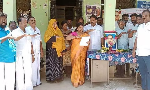 சின்னசேலம் பேரூராட்சியில்சமத்துவ நாள் உறுதிமொழி ஏற்பு