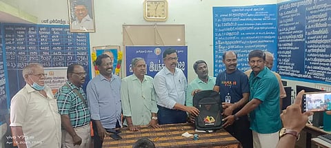 மீனாட்சிபுரம் நூலகத்தில் முப்பெரும் விழா