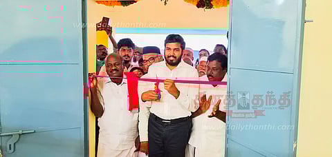 அரசு பள்ளிக்கு புதிய வகுப்பறை கட்டிடங்கள்