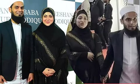 கர்ப்பமாக இருக்கும் சிம்பு பட நடிகை...! கணவர் தரதரவென இழுத்து சென்றதாக குற்றச்சாட்டு...!