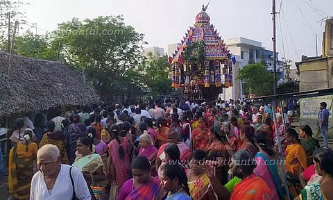 ரெங்கநாத பெருமாள் கோவில் சித்திரை திருவிழா தேரோட்டம்