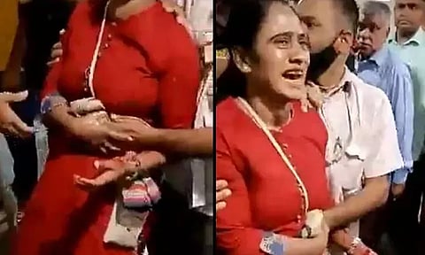 வக்கீல் உடையில் வந்து நீதிமன்றத்தில் வைத்து மனைவியை துப்பாக்கியால் சுட்ட கணவர்