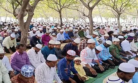 ராணிப்பேட்டையில் ரம்ஜான் சிறப்பு தொழுகை