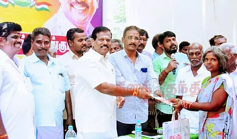 123 பேருக்கு ரூ.1.92 கோடியில் வீடுகட்ட தவணை தொகை