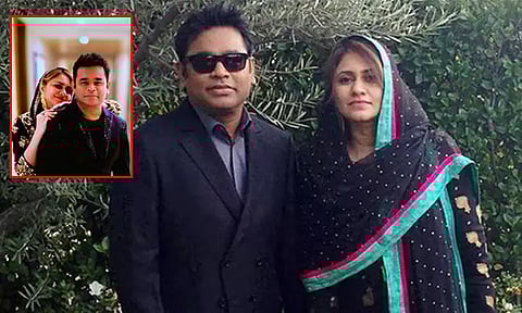 விருது வழங்கும் விழா; மனைவியிடம் தமிழில் பேசும்படி கூறிய ஏ.ஆர். ரகுமான்