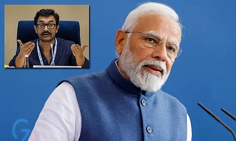 'மன் கி பாத்' நிகழ்ச்சி மூலம் மக்கள் நம்பிக்கையை பிரதமர் மோடி பெற்றுள்ளார் - அமீர்கான் புகழாரம்