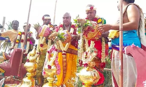 கோபி பாரியூர் கொண்டத்து காளியம்மன் கோவில் கும்பாபிஷேகம்;திரளான பக்தர்கள் சாமி தரிசனம்