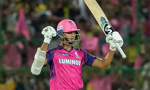 ஐ.பி.எல். கிரிக்கெட்: 26 பந்துகளில் அரைசதம் - ஜெய்ஸ்வால் அதிரடி