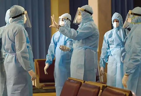 இந்தியாவில் கடந்த 24 மணி நேரத்தில் 7,533- பேருக்கு கொரோனா தொற்று