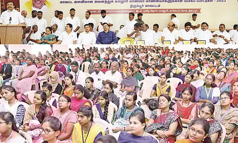 அறிவுசார் புத்தகங்களை மாணவர்கள் அவசியம் படியுங்கள்அமைச்சர் மு.பெ.சாமிநாதன் அறிவுரை