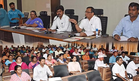 முதல்- அமைச்சரின் காலை உணவு திட்ட விரிவாக்க ஆலோசனை கூட்டம்