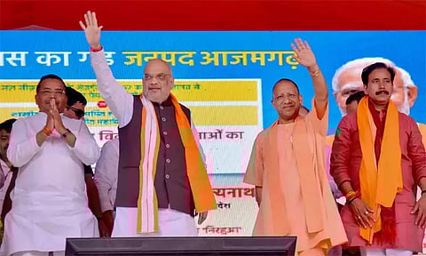 சிறுபான்மையினருக்கு எதிராக பேசியதாக புகார்அமித்ஷா, யோகி ஆதித்யநாத் பிரசாரம் செய்ய தடை விதிக்க வேண்டும் தேர்தல் கமிஷனிடம் காங்கிரஸ் மனு