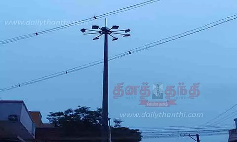 உயர்கோபுர மின்விளக்கு ஒளிருமா?