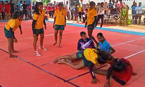 மாநில அளவிலான கபடி போட்டி