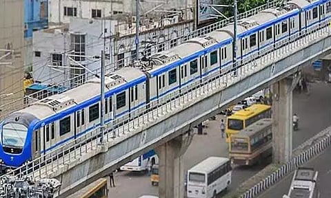 மெட்ரோ ரெயிலில் ஏப்ரல் மாதம் 66.85 லட்சம் பேர் பயணம் - சென்னை மெட்ரோ ரெயில் நிறுவனம் தகவல்