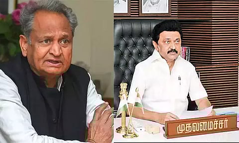 ராஜஸ்தான் முதல்-மந்திரி அசோக் கெலாட்டுக்கு முதல்-அமைச்சர் மு.க.ஸ்டாலின் பிறந்தநாள் வாழ்த்து