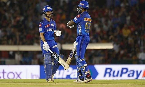 பஞ்சாப் அணிக்கு எதிரான போட்டியில் புதிய வரலாற்று சாதனை படைத்தை மும்பை இந்தியன்ஸ்