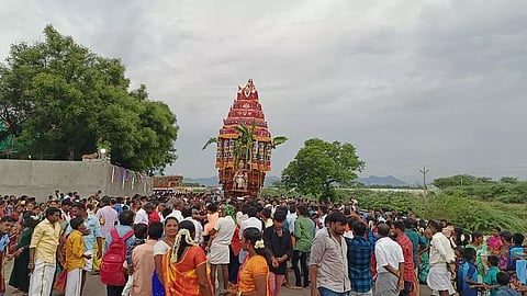 கதலி நரசிங்க பெருமாள் கோவில் தேரோட்டம்