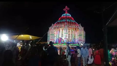 புனித செபஸ்தியார் ஆலய தேர் பவனி