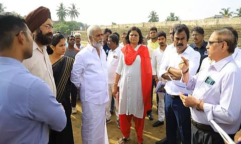 சென்னை பெருநகர வளர்ச்சி குழுமத்தின் சார்பில் ரூ.20 கோடியில் மேம்படுத்தப்படும் கன்னிகாபுரம் விளையாட்டு திடல்