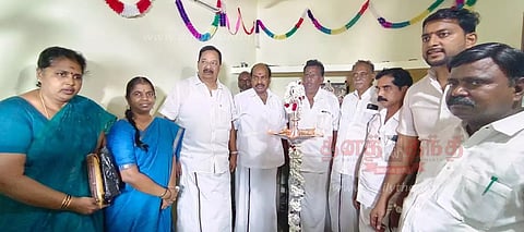 பகுதி நேர ரேஷன் கடை- அமைச்சர் காந்தி திறந்து வைத்தார்