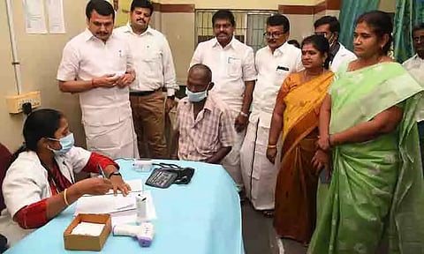 அரசு தலைமை மருத்துவமனையில் புற நோயாளிகள் பிரிவு: அமைச்சர் வி.செந்தில்பாலாஜி தொடங்கி வைத்தார்