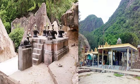 மும்மூர்த்திகள் சுயம்புவாக அருளும் திருமூர்த்தி மலை