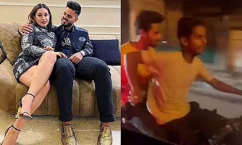 நள்ளிரவு நேரம்...! கொல்கத்தா அணியின் கேப்டன் மனைவியை பின் தொடர்ந்த வாலிபர்கள்....!