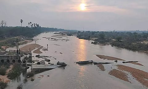 காஞ்சீபுரம் பாலாற்றில் மீண்டும் நீர்வரத்து