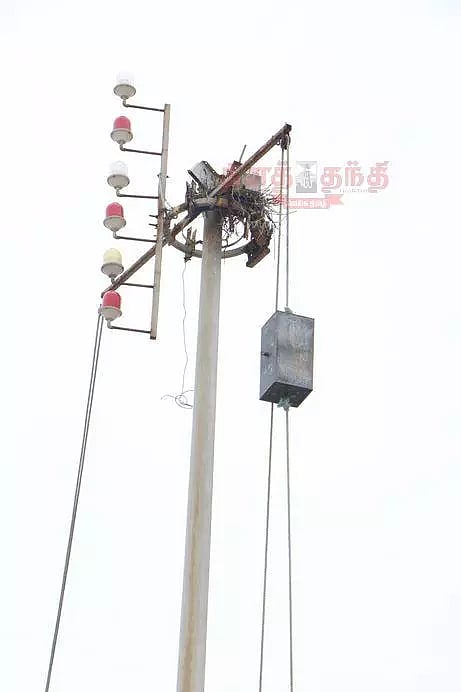 2-ம் எண் புயல் எச்சரிக்கை கூண்டு ஏற்றம்