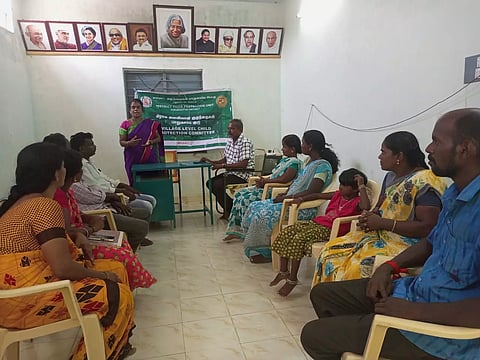 குழந்தைகள் பாதுகாப்பு குறித்த கூட்டம்