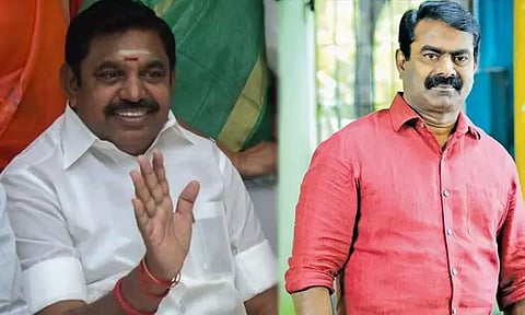 எதிர்க்கட்சி தலைவர் ஈபிஎஸ் பிறந்தநாள்....சீமான் வாழ்த்து..!