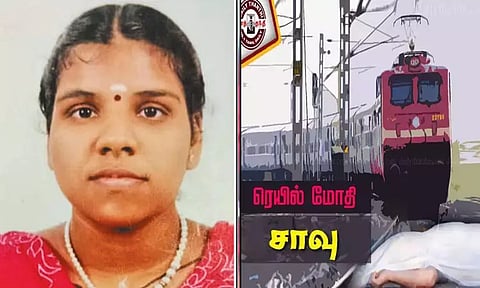 பொத்தேரி ரெயில் நிலையத்தில் எக்ஸ்பிரஸ் ரயில் மோதி கல்லூரி மாணவி பலி