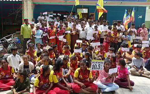 முதல்-அமைச்சருக்கு, பா.ம.க.வினர் தபால் அனுப்பினர்