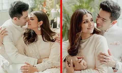 பரினீதி சோப்ரா-ராகவ் சத்தா நிச்சயதார்த்த விழா; நண்பர்கள், தலைவர்கள் வாழ்த்து