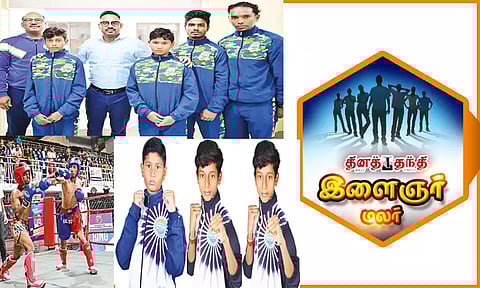 கிக் பாக்ஸிங் உலக கோப்பைக்கு செல்லும் '3 தமிழர்கள்'