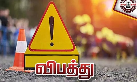 100 மீட்டர் பள்ளத்தாக்கில் லாரி கவிழ்ந்து விபத்து - 5 பேர் உயிரிழப்பு