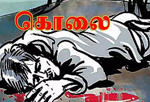 கட்டிட தொழிலாளி சரமாரி வெட்டிக்கொலை
