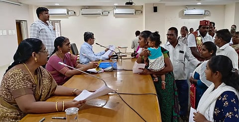 மக்கள் குறைதீர்வு நாள் கூட்டம்