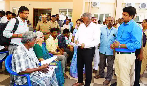 மக்கள் குறைதீர்வு நாள் கூட்டம்