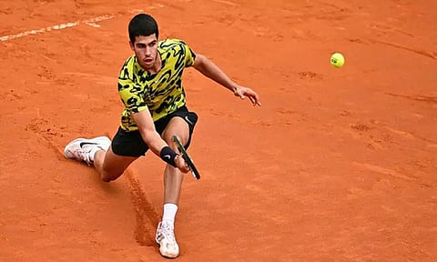 Carlos Alcaraz (image courtesy: Carlosalcaraz twitter via ANI)  