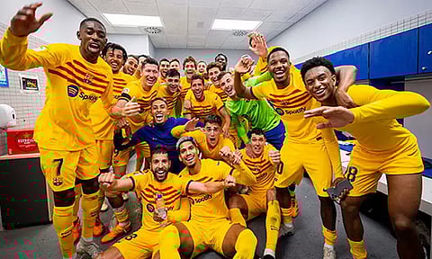 image courtesy: FC Barcelona twitter via ANI