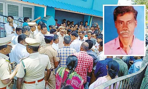 காட்டு யானை தாக்கி தொழிலாளி பலி: உடலை வாங்க மறுத்து ஆதிவாசி மக்கள் போராட்டம்