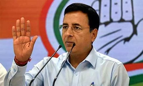 'முதல்-மந்திரி விவகாரம் தொடர்பாக காங்கிரஸ் தலைவர்கள் யாரும் அறிக்கை வெளியிட வேண்டாம்' - ரன்தீப் சுர்ஜேவாலா அறிவுறுத்தல்