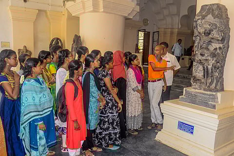 தஞ்சையில், அருங்காட்சியக நடைபயணம்