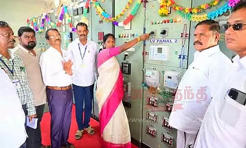 இளையான்குடி துணை மின் நிலையத்திற்கு புதிய மின்மாற்றி