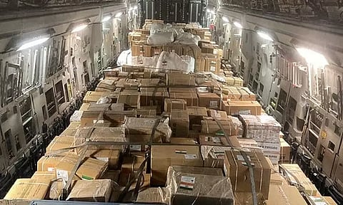 சூடான் நாட்டு மக்களுக்கு 25 டன் மருத்துவ பொருட்களை இந்தியா வழங்கியது